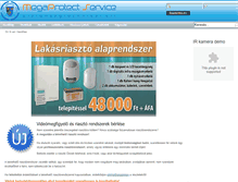 Tablet Screenshot of megaprotectservice.hu